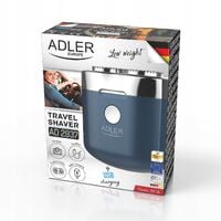 Golarka podróżna 2 głowicowa z USB AD 2937 Adler