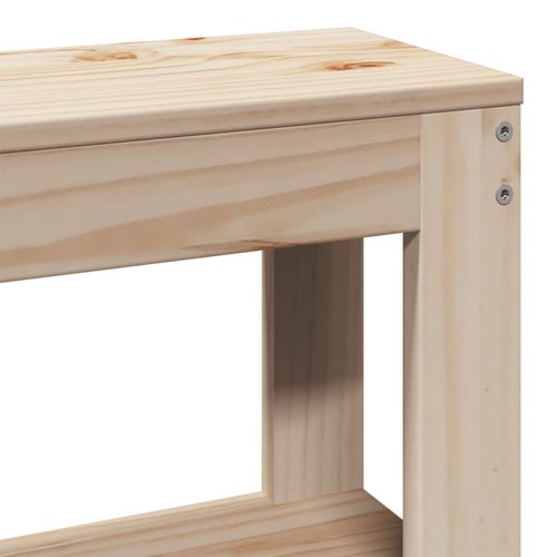 Łóżko dla seniora, z wezgłowiem, 120x190 cm, drewno sosnowe na Arena.pl