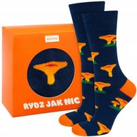 SOXO skarpety męskie grzyby w pudełku śmieszny prezent dla chłopaka