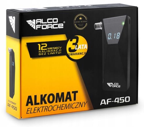 Alkomat elektrochemiczny AlcoForce AF-450 na Arena.pl
