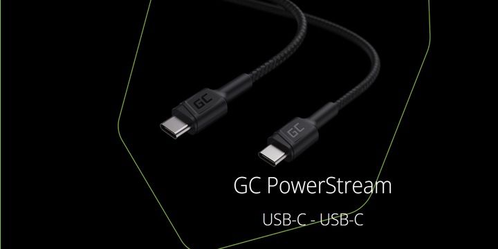 2x Kabel USB-C TypC 2m GC PowerStream szybkie ładowanie PowerDelivery (60W) zdjęcie 5