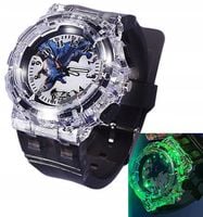 zegarek chłopięcy dziecięcy BATMAN dla chłopca dzieci LEDOWY elektroniczny