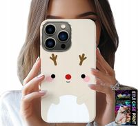 ETUI DO IPHONE 15 PRO MAX - RENIFEREK, RENIFER, ŚWIĄTECZNE WZORY