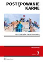 Postępowanie karne Hanna Paluszkiewicz;Katarzyna Dudka