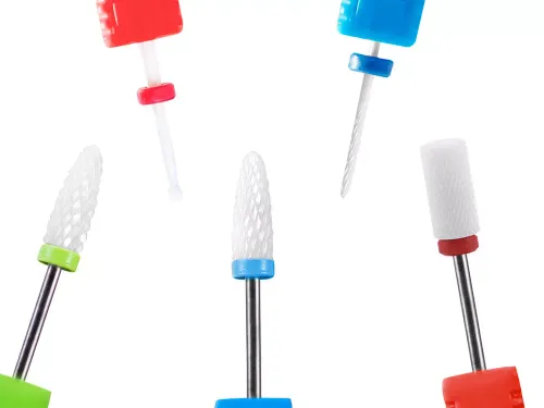 Zestaw frezów ceramicznych 5szt do hybrydy żelu na Arena.pl