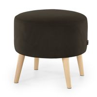 Pufa Tapicerowana, Czekolada, Puf, Pufa okrągła, Podnóżek
