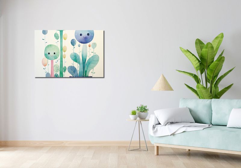 Obraz 90x60cm Uśmiechnięte Galaktyki zdjęcie 2