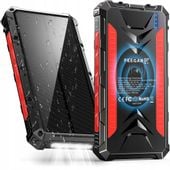 Powerbank Solar Feegar 36000Mah 20W 4Xusb Indukcja