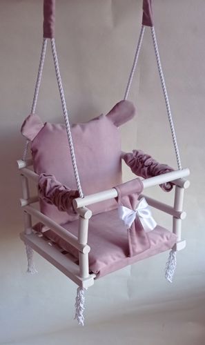 Huśtawka 3w1 dzieci RÓŻ dom ogród prezent pokój na Arena.pl