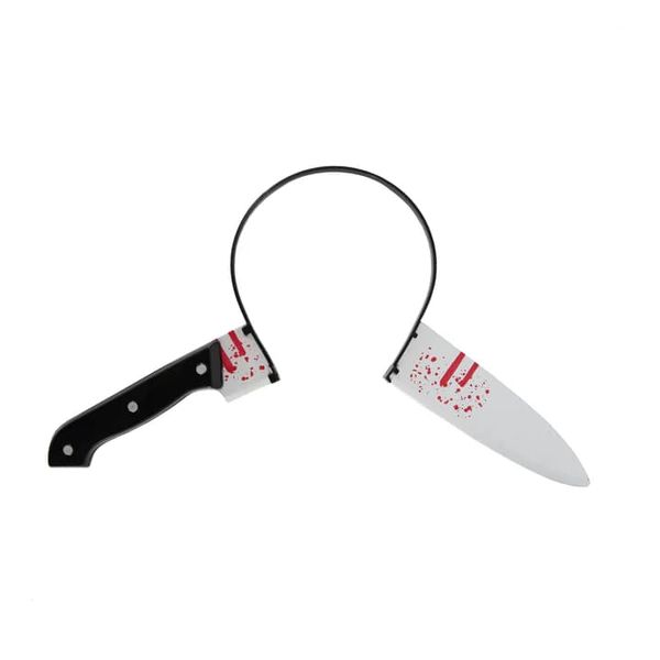 Opaska na głowę Halloween nóż zdjęcie 1