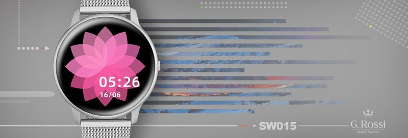 Damski SMARTWATCH G. Rossi SW015-3 Srebrny zdjęcie 7