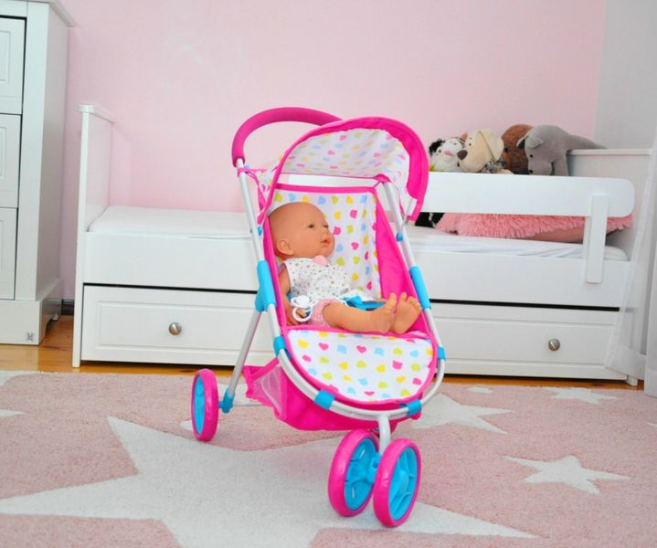 MILLY MALLY Wózek dla lalek Susie Candy zdjęcie 2