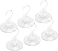 Haczyki z przyssawką przezroczyste bez wiercenia zestaw do szyb płytek