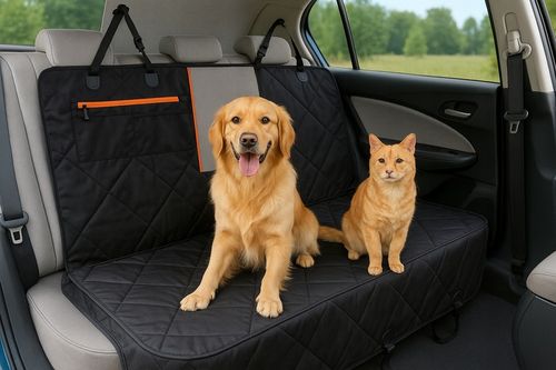 MATA SAMOCHODOWA DLA PSA OCHRONNA POKROWIEC NA FOTELE TRANSPORTER DO AUTA na Arena.pl