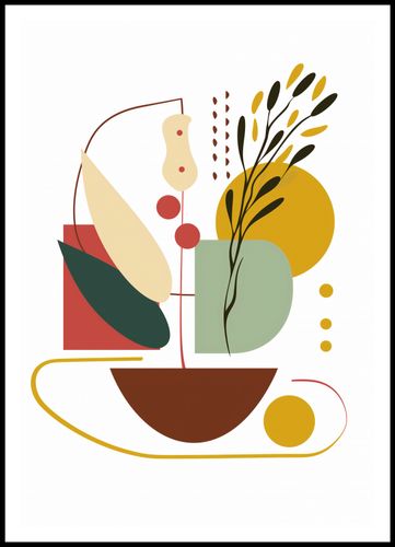 Plakat 70x100cm Harmonia Natury Martwej na Arena.pl