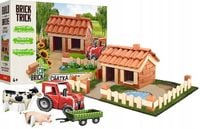 BRICK TRICK TREFL CHATKA BUDUJ Z CEGŁY ZESTAW KONSTRUKCYJNY 290 KLOCKÓW