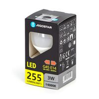 Żarówka diodowa kulka LED G45 E14 3W neutralna 255lm