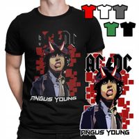 KOSZULKA T-SHIRT MĘSKI WZORY DO WYBORU - AC/DC ROCK METAL MUZYKA - M