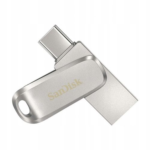 Metalowy Pendrive SANDISK ULTRA DUAL Drive LUXE USB-C 128GB 400MB/s na Arena.pl