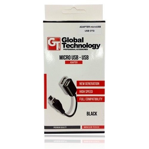 Adapter microUSB-USB OTG biały/white na Arena.pl