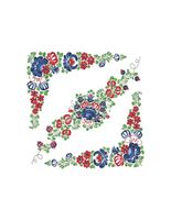 SERWETKI MAKI POL-MAK 33X33CM  WZÓR KUJAWSKI FAJANS WŁOCŁAWEK