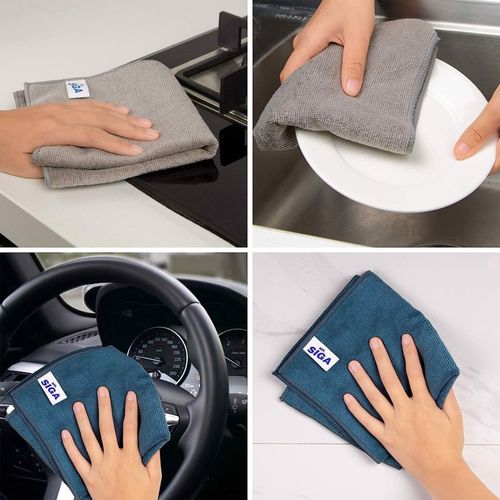 Ściereczki z mikrofibry MR.SIGA 40x40 12szt na Arena.pl