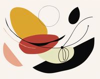 Plakat 76x60,5cm Geometryczna Krzywizna