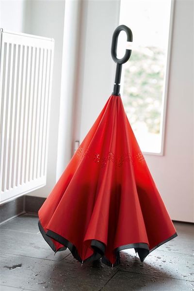 Parasol KEMER FLIPPED Czerwony / Czarny zdjęcie 4