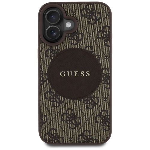 etui guess 4g circle classic logo        magsafe do iphone 16 brązowy na Arena.pl