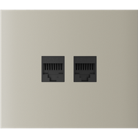 CenterCover (LAN) vertical - kość słoniowa - AJAX SYSTEMS 126205.318.IV