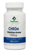 MedFuture Chrom Pikolinian chromu 1000µg 120 tabletek