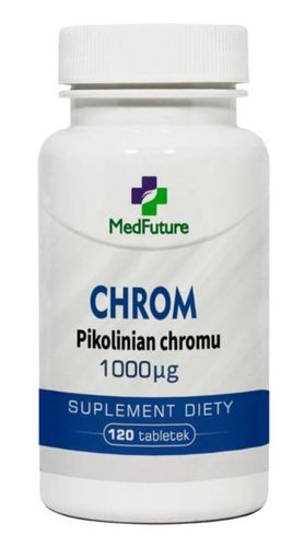 MedFuture Chrom Pikolinian chromu 1000µg 120 tabletek na Arena.pl
