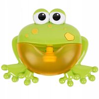 MASZYNKA DO ROBIENIA BANIEK BĄBELEK PIANY W WANNIE ZABAWKA DO KĄPIELI ŻABKA