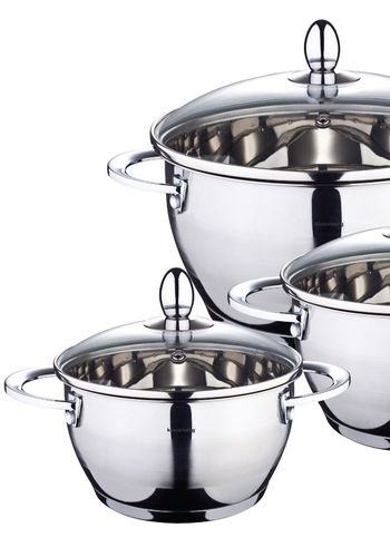 Garnki KLAUSBERG Elegance Silver 12-ele [KB-7180] na Arena.pl