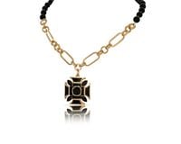 naszyjnik z krzyżem maltańskim z kolekcji maltese (c23/jes/32au)