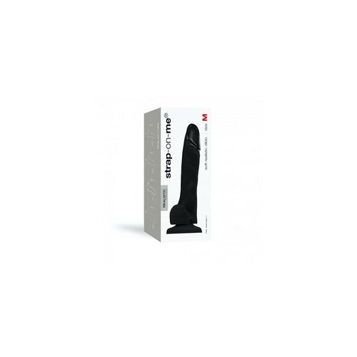 Dildo Strap-on-me Realistic Czarny M na Arena.pl