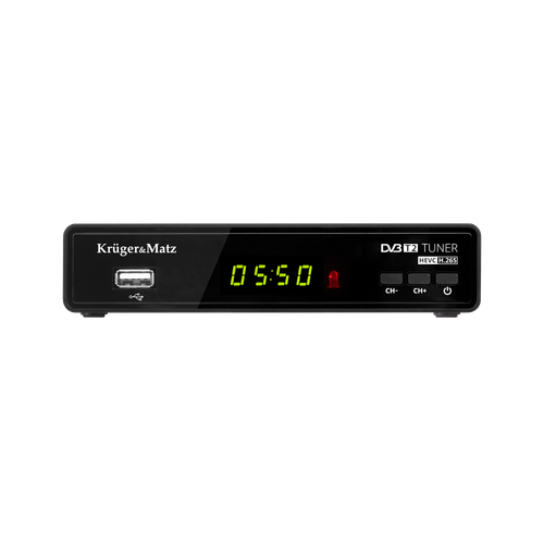 Tuner DVB-T2 KrugerMatz H.265 HEVC dekoder KM0550B na Arena.pl