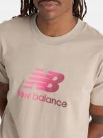 T-shirt męski okrągły dekolt New Balance rozmiar L