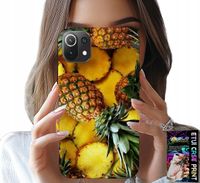 ETUI DO XIAOMI MI 11 LITE - ANANAS OWOCOWY CASE OBUDOWA + SZKŁO