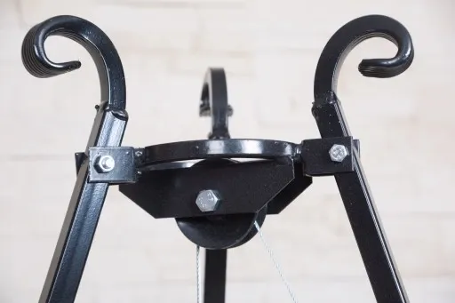 GRILL na OGNISKO nierdzewka ruszt 70cm trójnóg zdjęcie 4