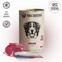 paka zwierzaka wołowina i śledź 400g