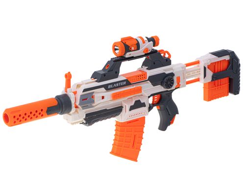 KARABIN BLASTER MODULAR 4w1 akumulator 30 strzałek do NERFA na Arena.pl