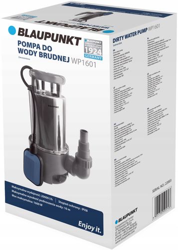 POMPA DO BRUDNEJ WODY, WP1601 BLAUPUNKT na Arena.pl