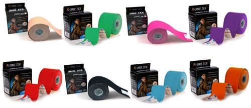 Plastry kinesiology taping Taśma MEDYCZNA do oklejania tape tejpy 3NS tex na Arena.pl