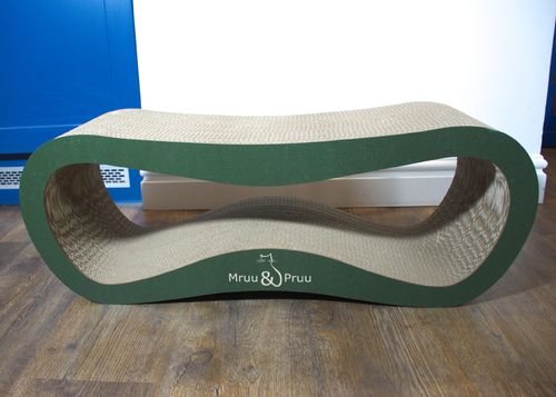 Drapak dla kota LEON | zielony | 78x28x24 cm | MruuPruu na Arena.pl