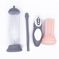 pompka elektryczna silikonowa b series power z wibracjami 20 cm