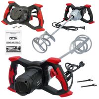 MIESZADŁO DO ZAPRAW I KLEJÓW NAC EM180VS-HA 1800 W 2 BIEGI