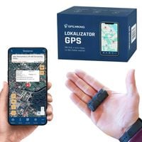MINI LOKALIZATOR GPS - 10 dni CZUWANIA- ŚLEDZENIE -PODSŁUCH-bateria 1000mAh