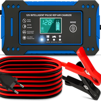 Prostownik Samochodowy 12V 24V Automatyczny z Funkcją Naprawy Akumulatorów