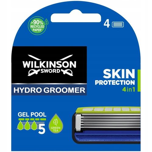4x Wkłady Nożyki WILKINSON Hydro 5 Groomer Skin Protection 4in1 na Arena.pl